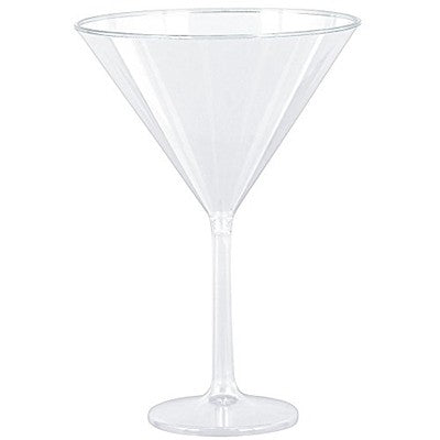 Jumbo Martini Glass Plastic