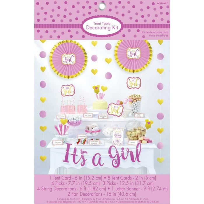 Its A Girl | Table Decorating Kit | Baby Shower