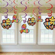 Hanging Decoration Swirls Fiesta