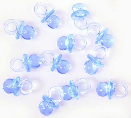Mini Baby Pacifiers |Blue  Pk24