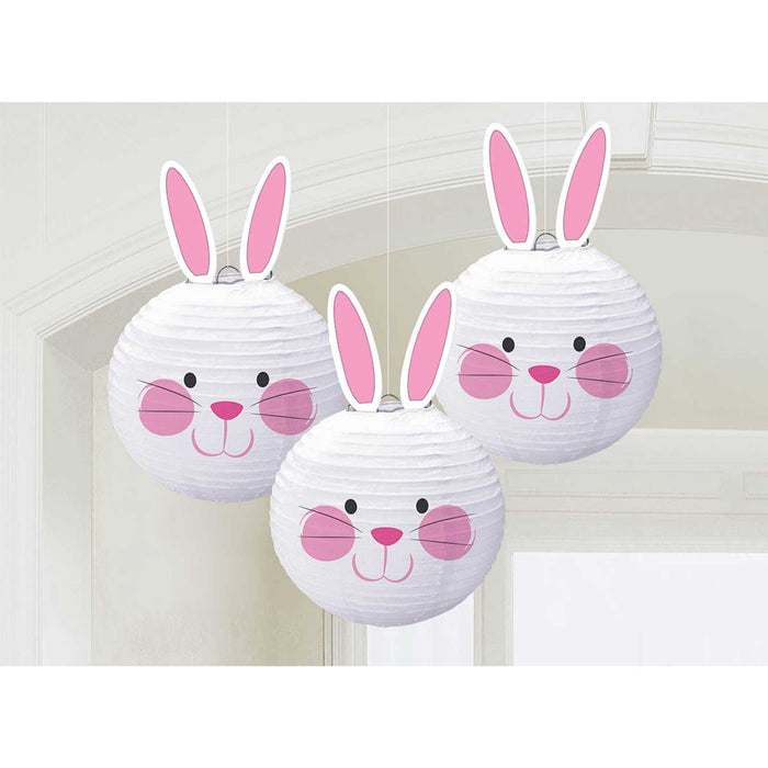 Easter Bunny Paper Lantern Pack of 3