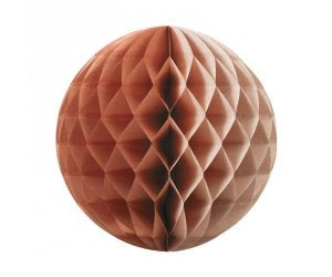 Rose Gold Honeycomb Ball