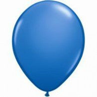 Dark Blue Balloons Standard/Matte ~ Singles ~ Pack ~ Helium Filled ~ Flat