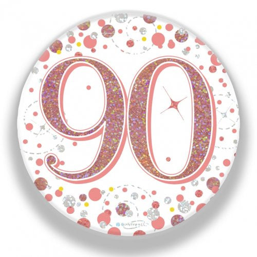Sparkling Badge Rose Gold | #90