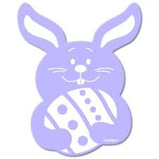 Easter Bunny Mini Cutouts - Pk10