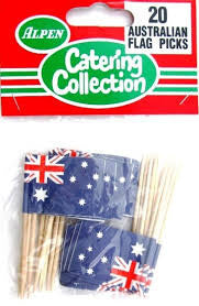 Australia Flag Picks pk24