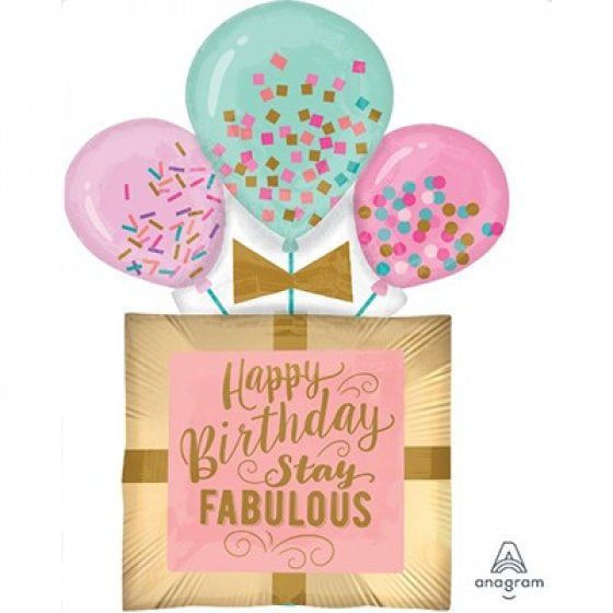 Fabulous Birthday Balloon Shape