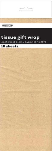 Kraft Tissue Paper | 5 Sheets