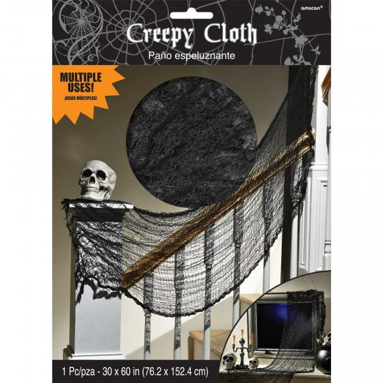 Creepy Cloth Black | Halloween Decoration