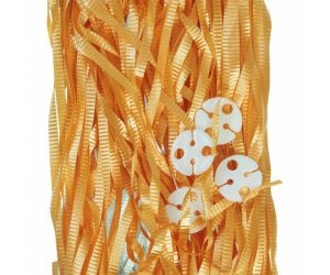 Balloon Ribbon with Clips Pk25 ~ Gold