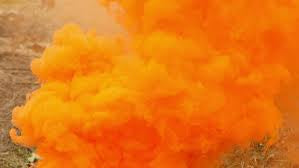 Smoke Bomb Orange | Coloured Smoke Emitter