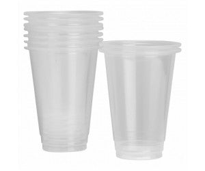 16oz Black Party Cups - 50pk