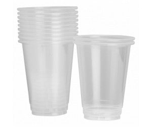 Clear Plastic Cups 425ml Pk50