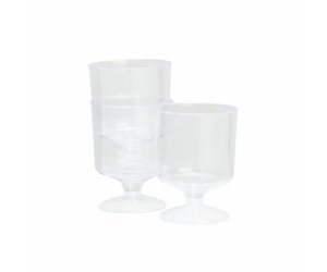 Wine Goblets Plastic Pk10 - 65ml