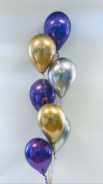 7 Balloon Floor Fountain - Choose Your Colours