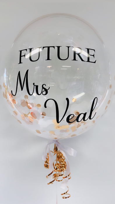 Bridal shower Custom Balloon - Choose Your Colours