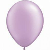 Light Purple Balloons/Lavander Pearl ~ Singles ~ Pack ~ Helium Filled ~ Flat