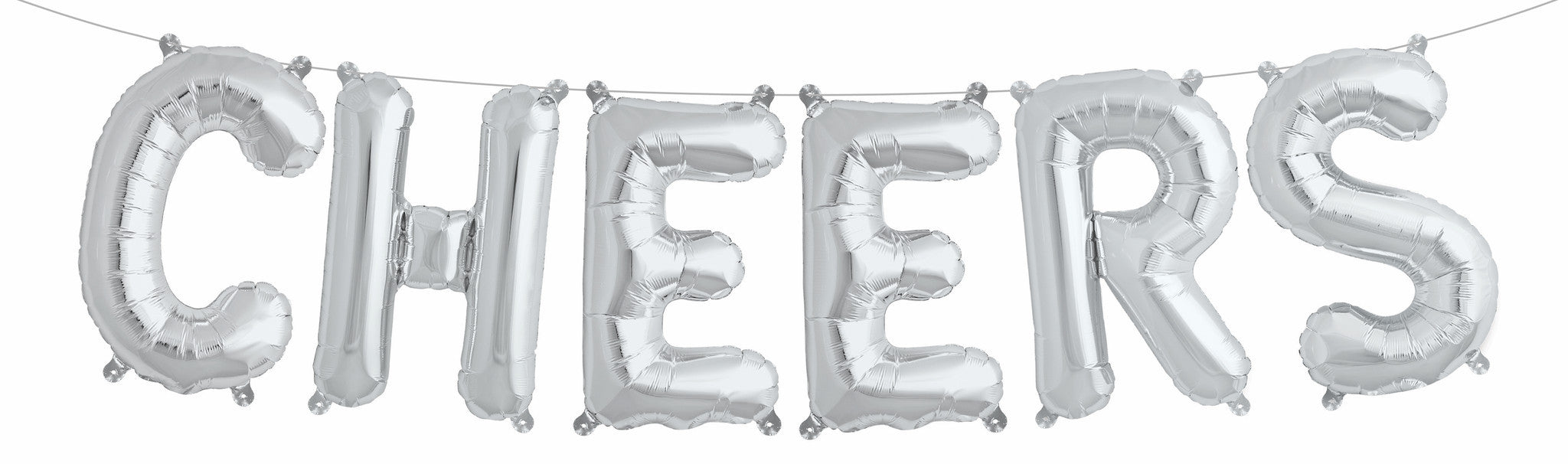 CHEERS Foil Balloon Kit - Air Fill Only