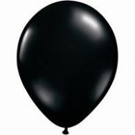 Black Balloons Standard/Matte ~ Singles ~ Pack ~ Helium Filled ~ Flat