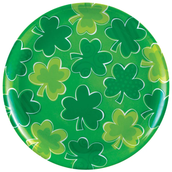 St Patricks Day Plastic Platter 34cm