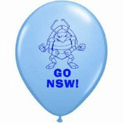 State of Origin NSW balloon - Singles or Packs - Helium filled or Flat