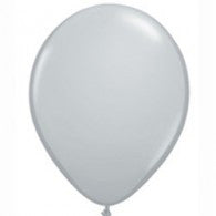 Grey Balloons Matte ~ Singles ~ Pack ~ Helium Filled ~ Flat