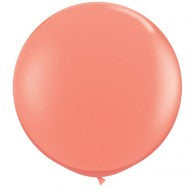 Round Coral Balloon 90cm