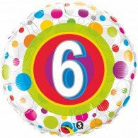 6th Birthday Balloon