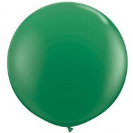 Round Dark Green Balloon 90cm