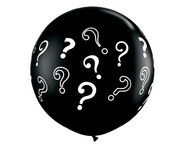 Gender Reveal Balloon with ?
