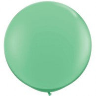 Round Winter Green Balloon 90cm