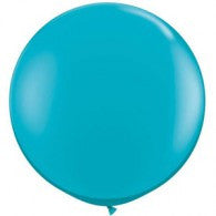 Round Teal Balloon 90cm