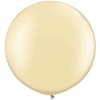 Ivory Large Round Balloon 90cm