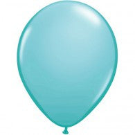 Teal Balloons/Caribbean Blue  ~ Singles ~ Pack ~ Helium Filled ~ Flat