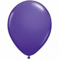 Purple/Violet Balloons Standard/Matte ~ Singles ~ Pack ~ Helium Filled ~ Flat