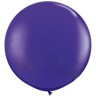 Round Purple Balloon 90cm