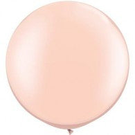 Round Blush Balloon 90cm