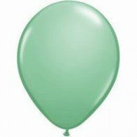 Green/Wintergreen Balloons Standard/Matte ~ Singles ~ Pack ~ Helium Filled ~ Flat