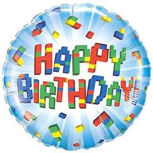 Lego / Block Happy Birthday Balloon / Bouquet