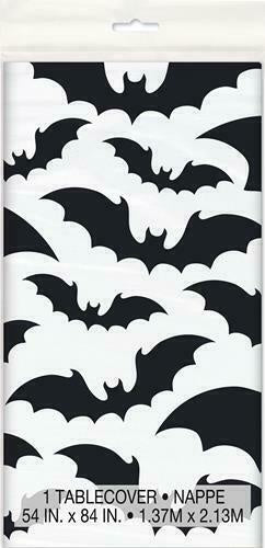 Halloween Bat Plastic Table Cover