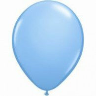 Pale Blue Balloons Standard/Matte ~ Singles ~ Pack ~ Helium Filled ~ Flat