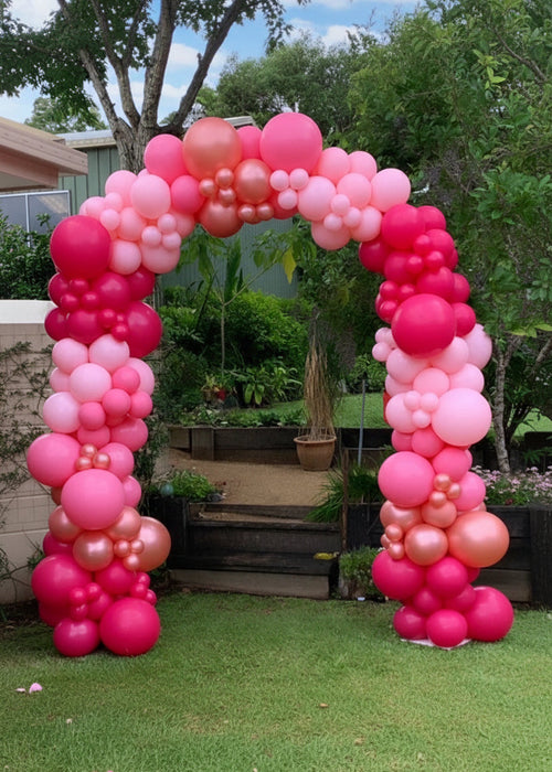 Organic Medium Balloon Arch - Custom Colours