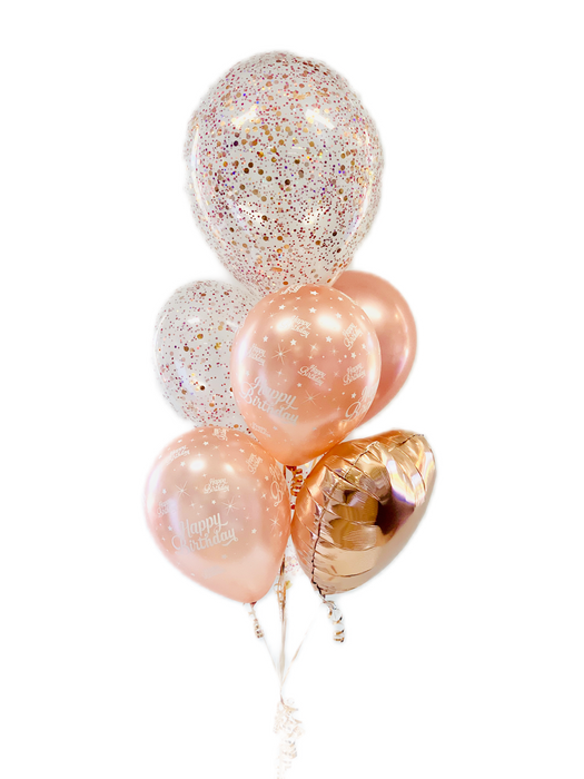 Rose Gold Balloon Bouquet - Classy