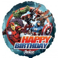 Avengers Happy Birthday Balloon / Bouquet