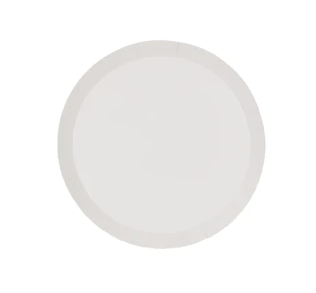 White Paper Plates | Round | Dinner | Pk 10